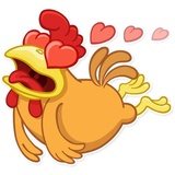 Firma the Rooster WhatsApp Sticker #22