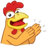 Firma the Rooster WhatsApp Sticker #26