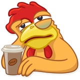 Firma the Rooster WhatsApp Sticker #29