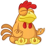 Firma the Rooster WhatsApp Sticker #9