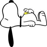 Snoopy WhatsApp Sticker #9