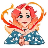 Hottie WhatsApp Sticker #13