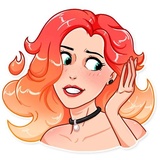 Hottie WhatsApp Sticker #17