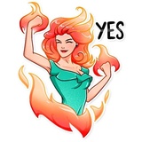 Hottie WhatsApp Sticker #23