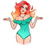 Hottie WhatsApp Sticker #9