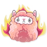 Lamalicious WhatsApp Sticker #11