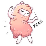 Lamalicious WhatsApp Sticker #12