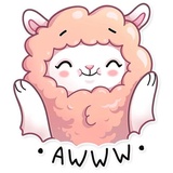 Lamalicious WhatsApp Sticker #13