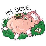 Lamalicious WhatsApp Sticker #17