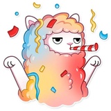Lamalicious WhatsApp Sticker #24