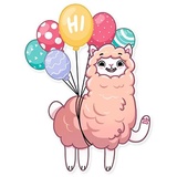 Lamalicious WhatsApp Sticker #5