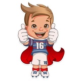 Football Guy WhatsApp Sticker #10