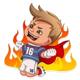 Football Guy WhatsApp Sticker #11