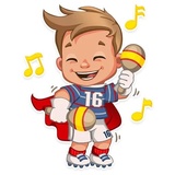 Football Guy WhatsApp Sticker #12
