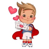 Football Guy WhatsApp Sticker #2