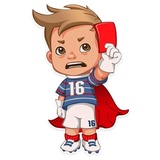 Football Guy WhatsApp Sticker #3