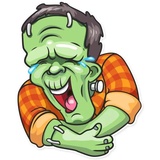 Frankenstein WhatsApp Sticker pack