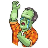 Frankenstein WhatsApp Sticker #16