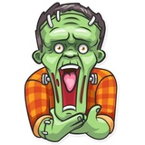 Frankenstein WhatsApp Sticker #4