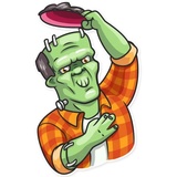 Frankenstein WhatsApp Sticker #5