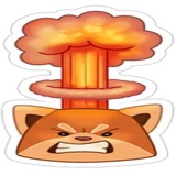 Freddie the fox WhatsApp Sticker #11
