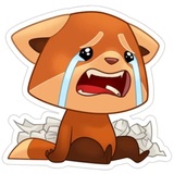 Freddie the fox WhatsApp Sticker #12