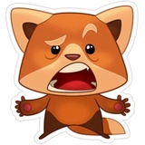 Freddie the fox WhatsApp Sticker #14