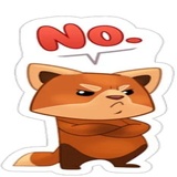 Freddie the fox WhatsApp Sticker #4