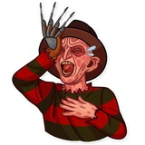 Freddy Krueger WhatsApp Sticker pack