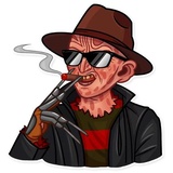 Freddy Krueger WhatsApp Sticker #10