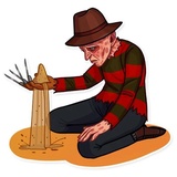 Freddy Krueger WhatsApp Sticker #13