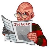 Freddy Krueger WhatsApp Sticker #15