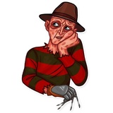 Freddy Krueger WhatsApp Sticker #17