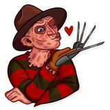 Freddy Krueger WhatsApp Sticker #2
