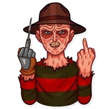 Freddy Krueger WhatsApp Sticker #20