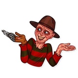 Freddy Krueger WhatsApp Sticker #22