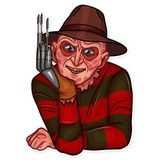 Freddy Krueger WhatsApp Sticker #23