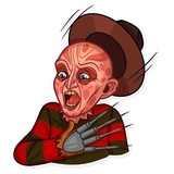 Freddy Krueger WhatsApp Sticker #4