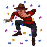 Freddy Krueger WhatsApp Sticker #9