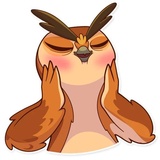 Freelance Owl WhatsApp Sticker #11