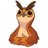 Freelance Owl WhatsApp Sticker #23