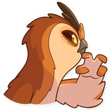 Freelance Owl WhatsApp Sticker #24