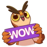 Freelance Owl WhatsApp Sticker #8