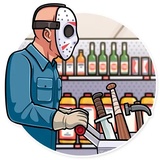 Jason Voorhees WhatsApp Sticker #13