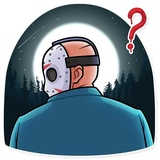 Jason Voorhees WhatsApp Sticker #14