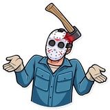 Jason Voorhees WhatsApp Sticker #15