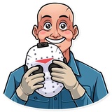 Jason Voorhees WhatsApp Sticker #16