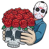 Jason Voorhees WhatsApp Sticker #18