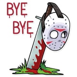 Jason Voorhees WhatsApp Sticker #19