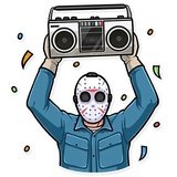 Jason Voorhees WhatsApp Sticker #20